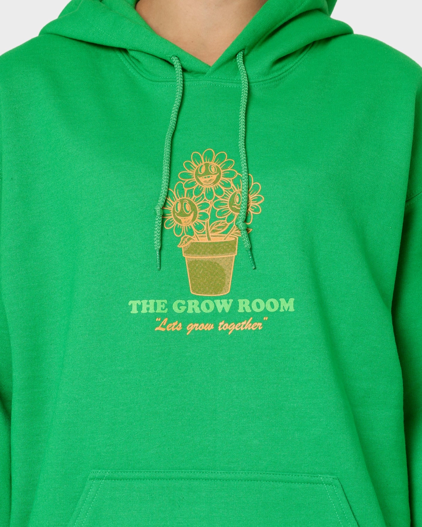 Goat Crew Grow Room Hoodie Green Performance Optimized Fit