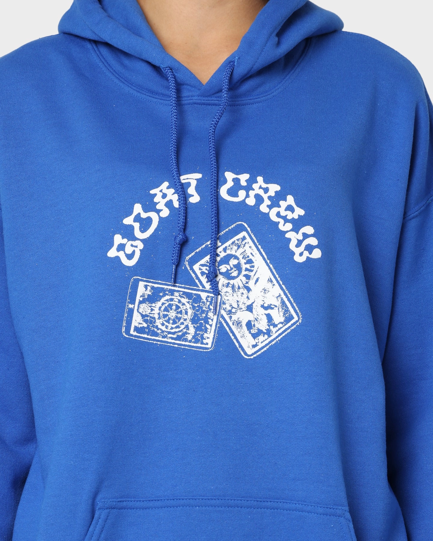 Goat Crew Kilroy Hoodie Blue Tweezers Minimize