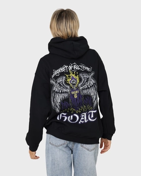 Goat Crew King Skeleton Hoodie Black discounted Summer