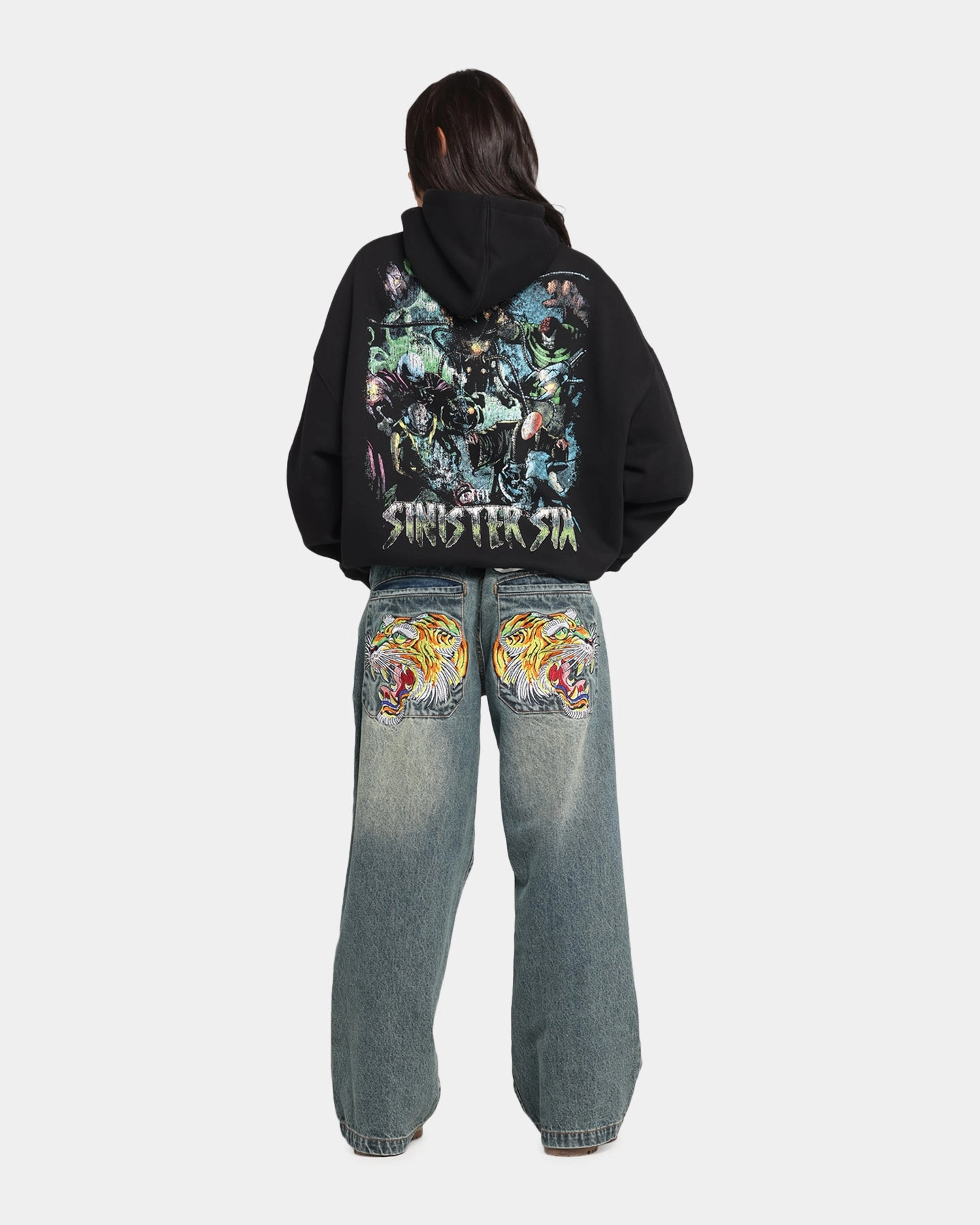 Fitness wear Goat Crew Marvel Sinister Six Premium Hoodie Black