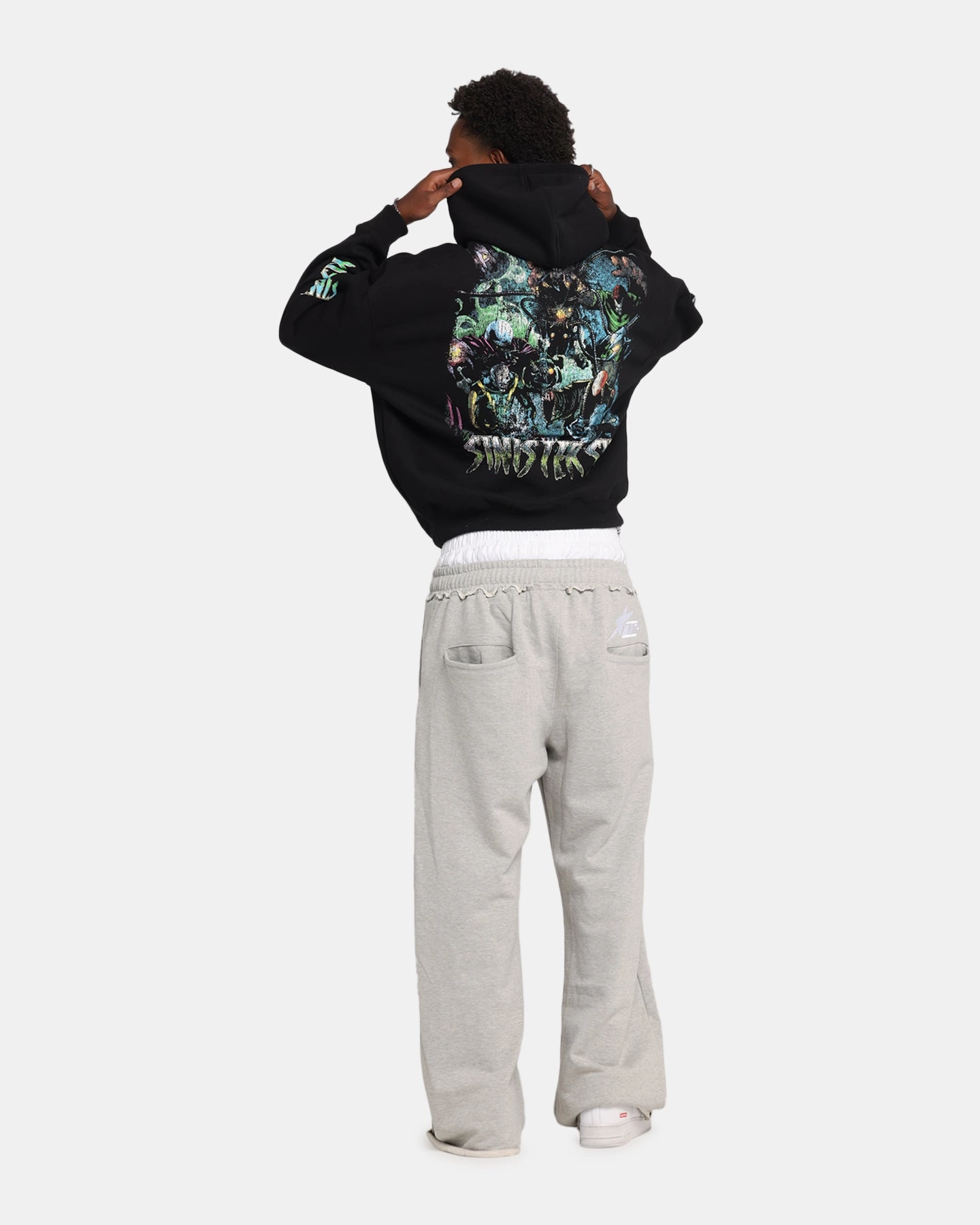 Fashionable Impala like Goat Crew Marvel Sinister Six Premium Hoodie Black