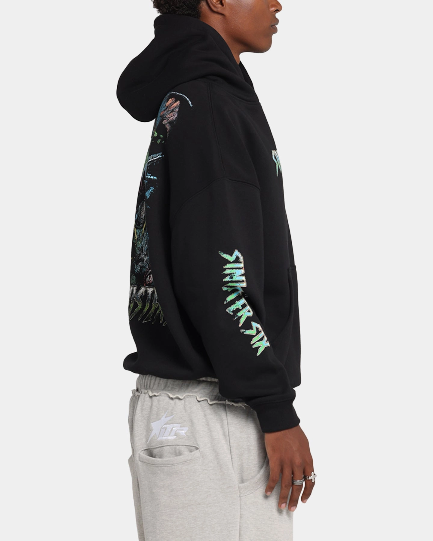 Goat Crew Marvel Sinister Six Premium Hoodie Black Travel Comfort Rugged Texture