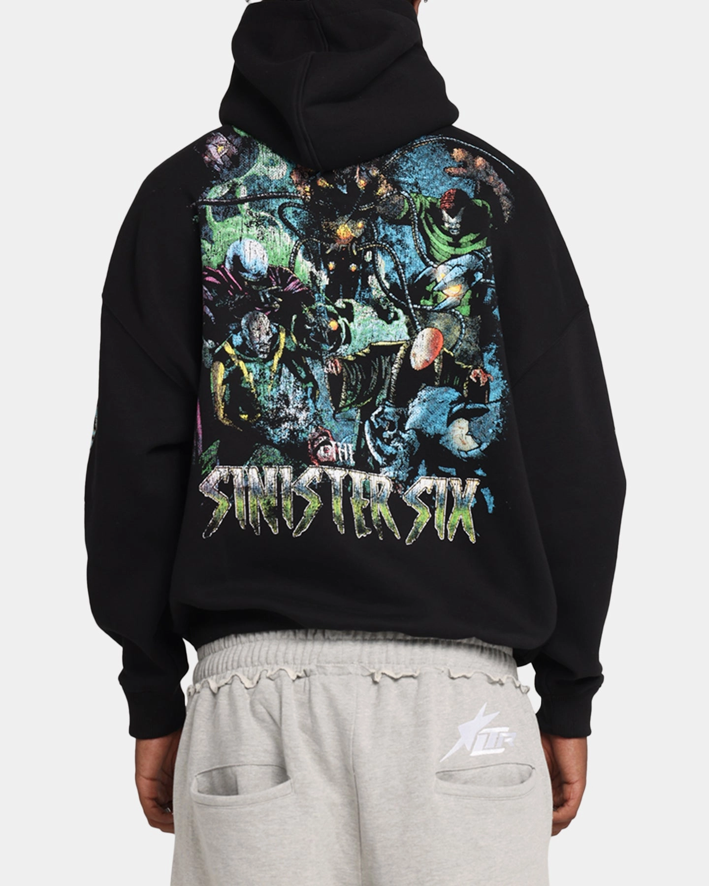 Goat Crew Marvel Sinister Six Premium Hoodie Black Trendy Outfit