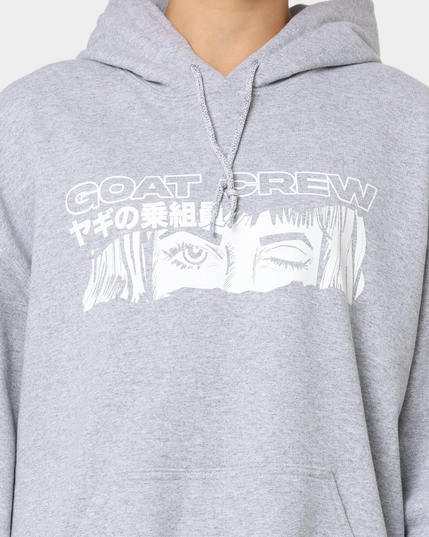 flight travel Goat Crew Niseko Hoodie Grey