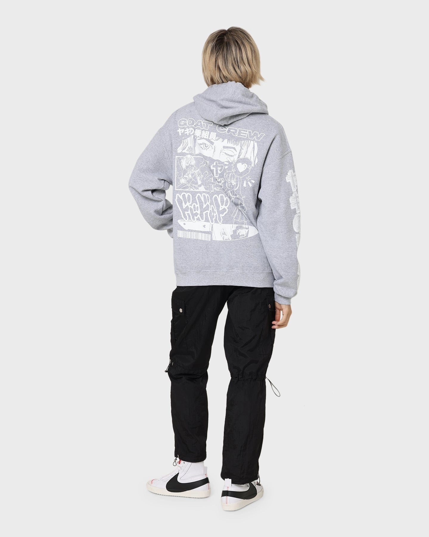 Negotiate restaurant Goat Crew Niseko Hoodie Grey