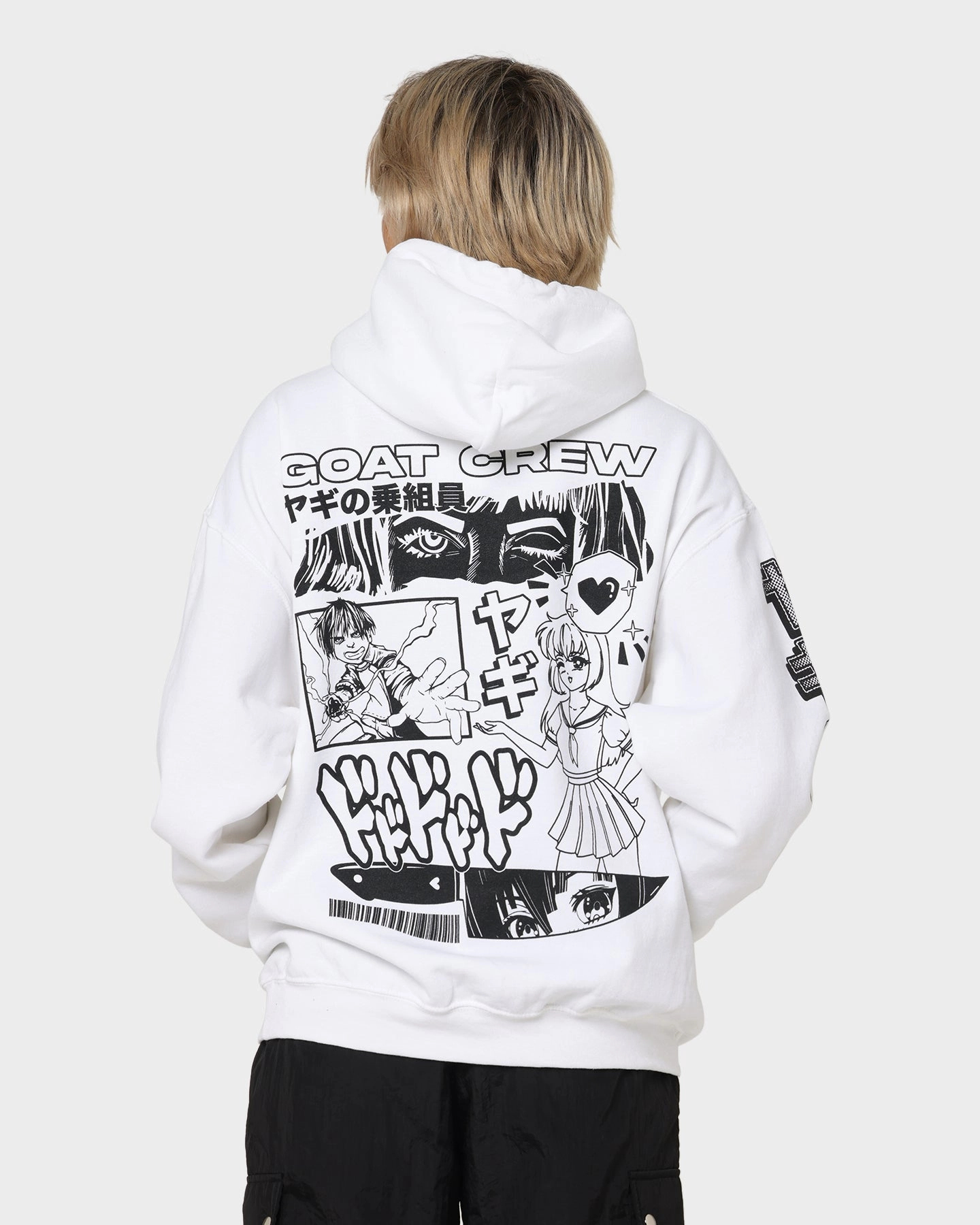 Graphic Design Goat Crew Niseko Hoodie White