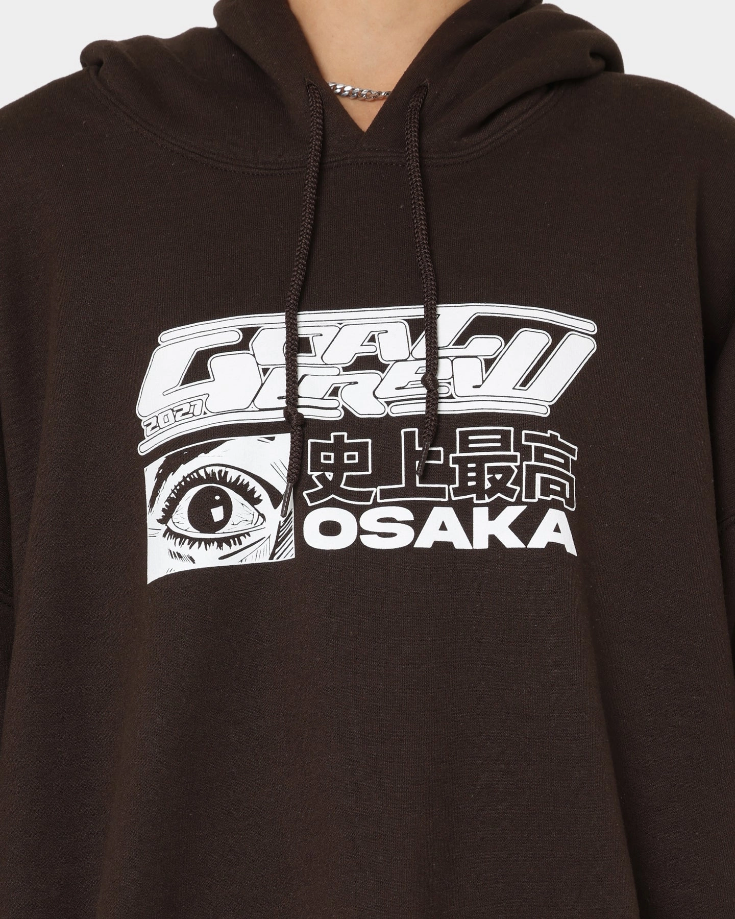 Defend Goat Crew Osaka Hoodie Brown