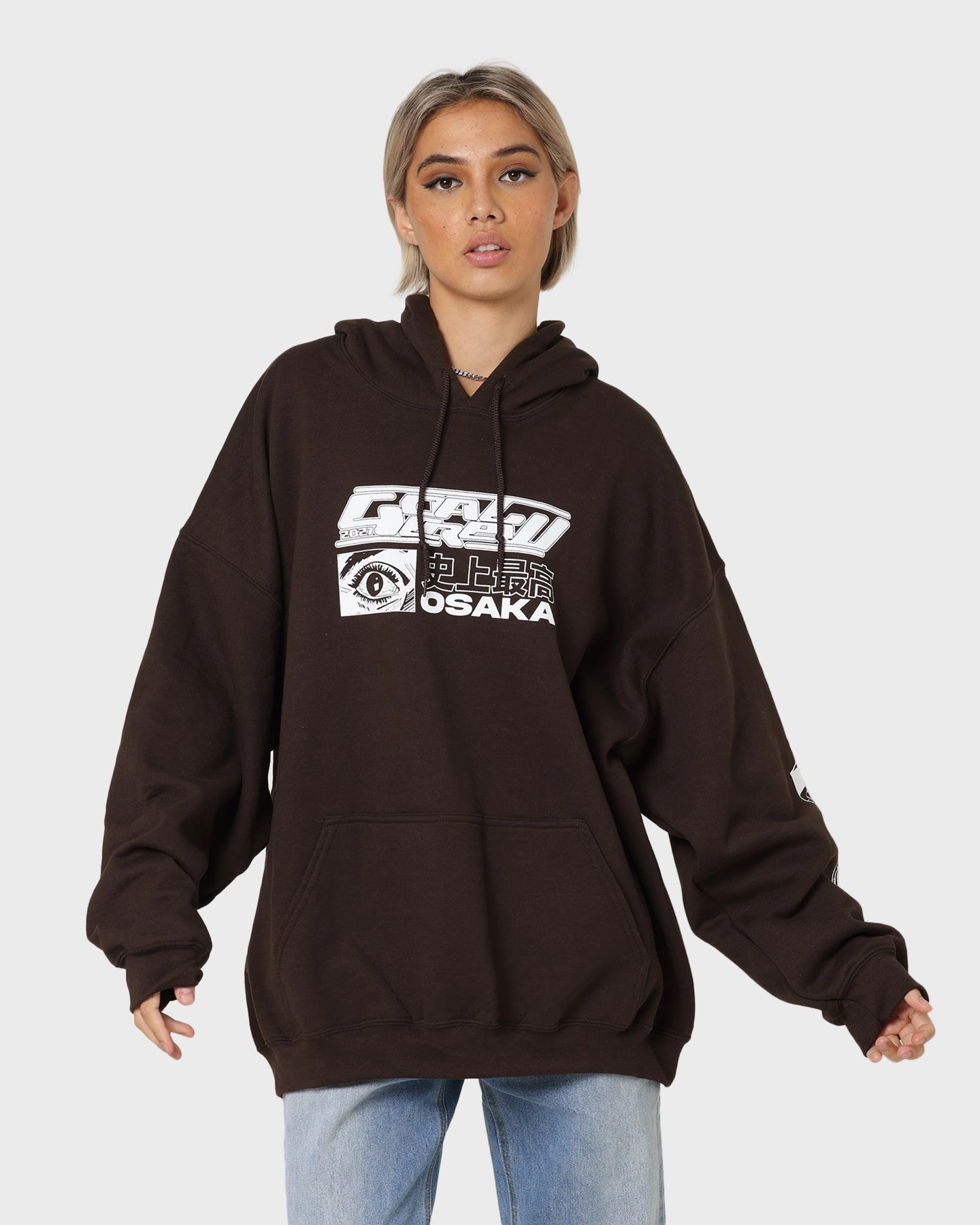 Goat Crew Osaka Hoodie Brown University