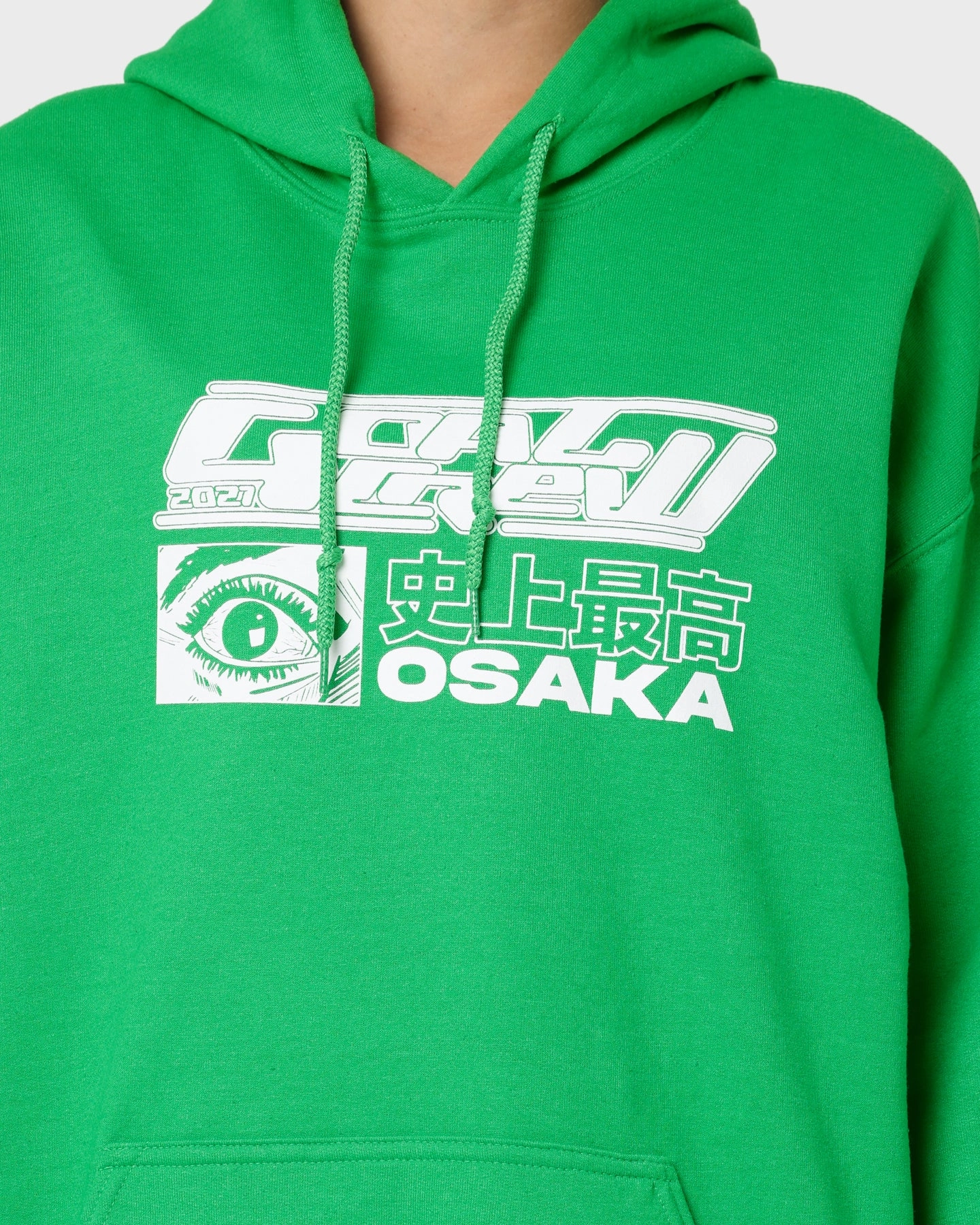 Compassion Outdoor Adventure Gear Goat Crew Osaka Hoodie Green