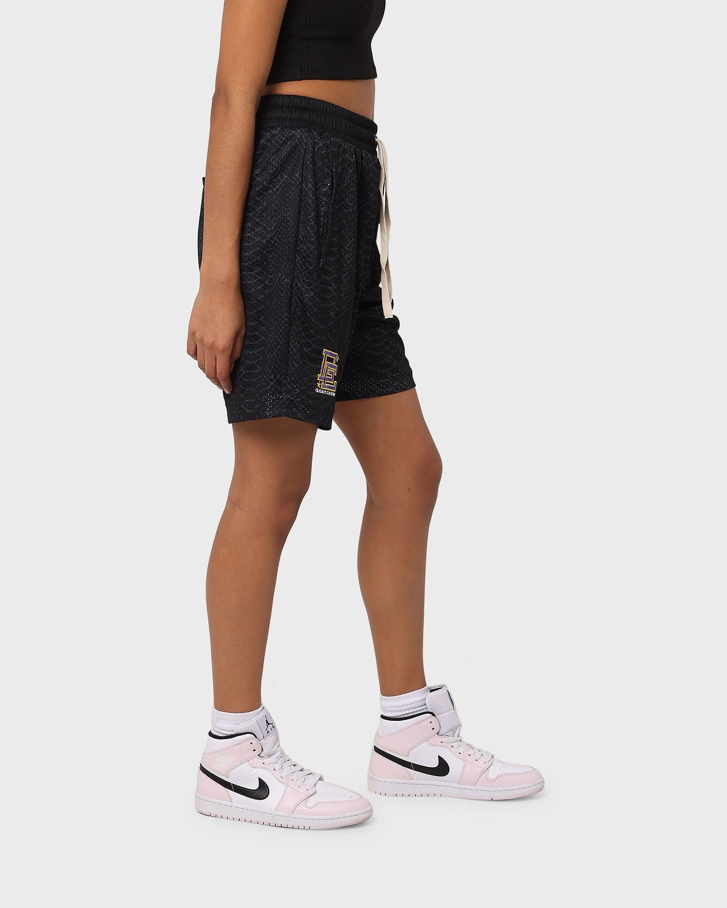 Goat Crew Serpent Ball Shorts Black Odor Control Treatment