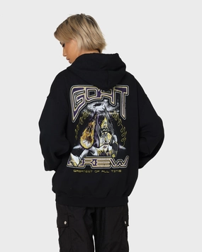 DurableShell Goat Crew Space Slam Hoodie Black