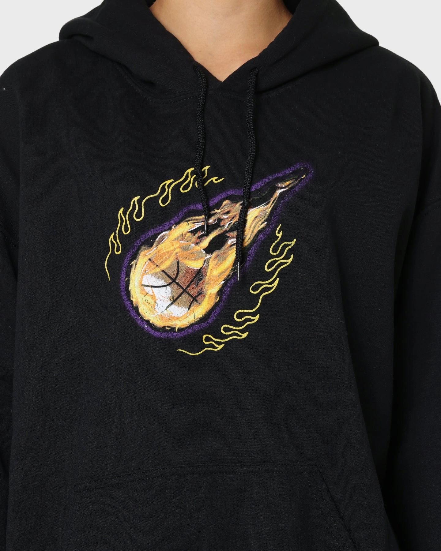 AdjustableCuffs Goat Crew Space Slam Hoodie Black