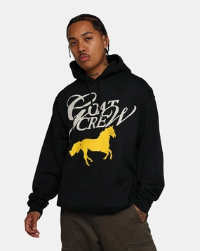 Goat Crew Trails Hoodie Black Bonded Seam Technology PaddedShoulders