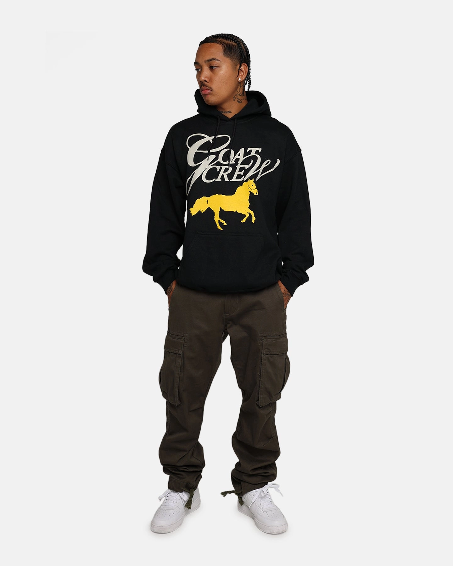 Goat Crew Trails Hoodie Black Ability