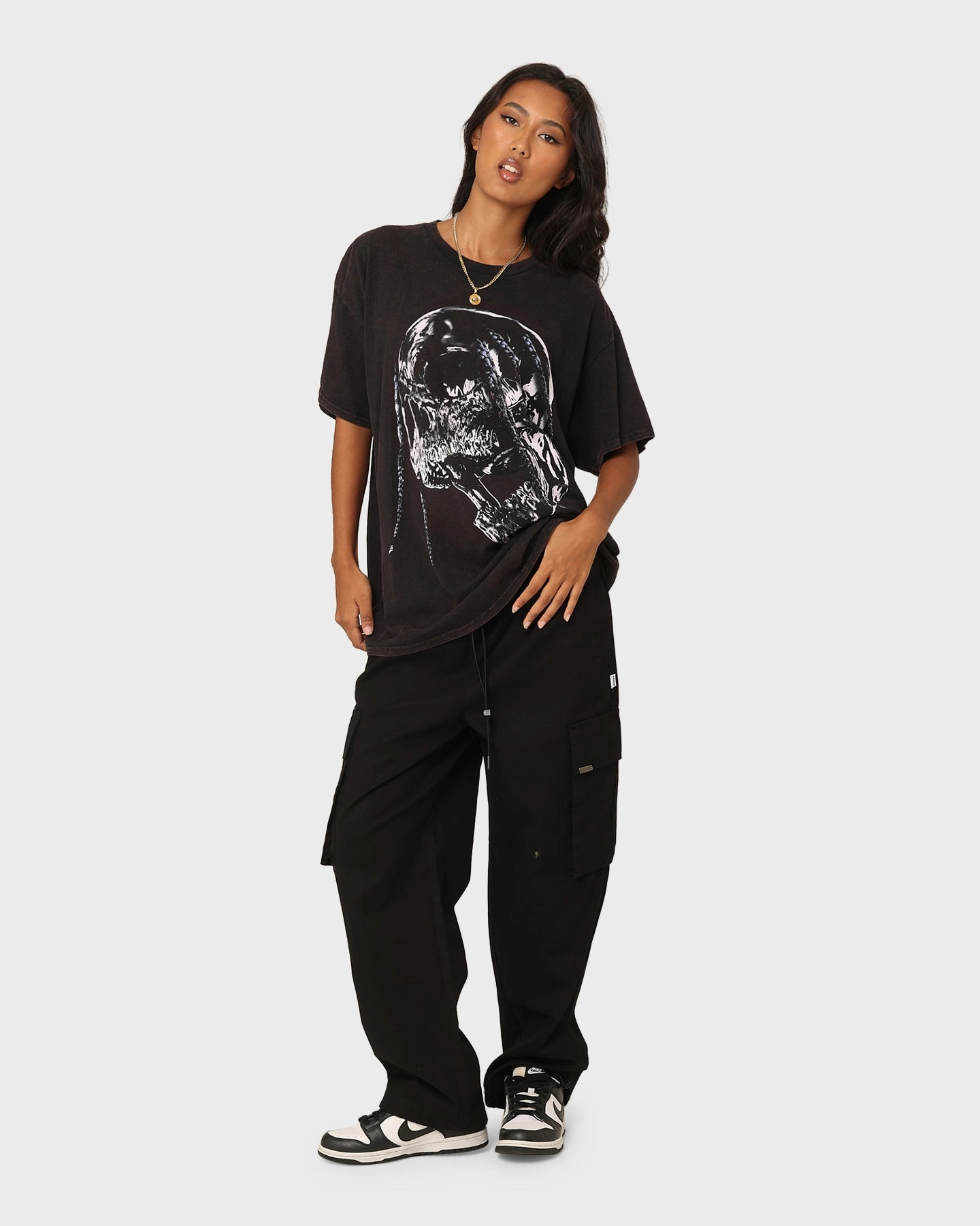 Durable Style Goat Crew Utopia Vintage T-Shirt Washed Black