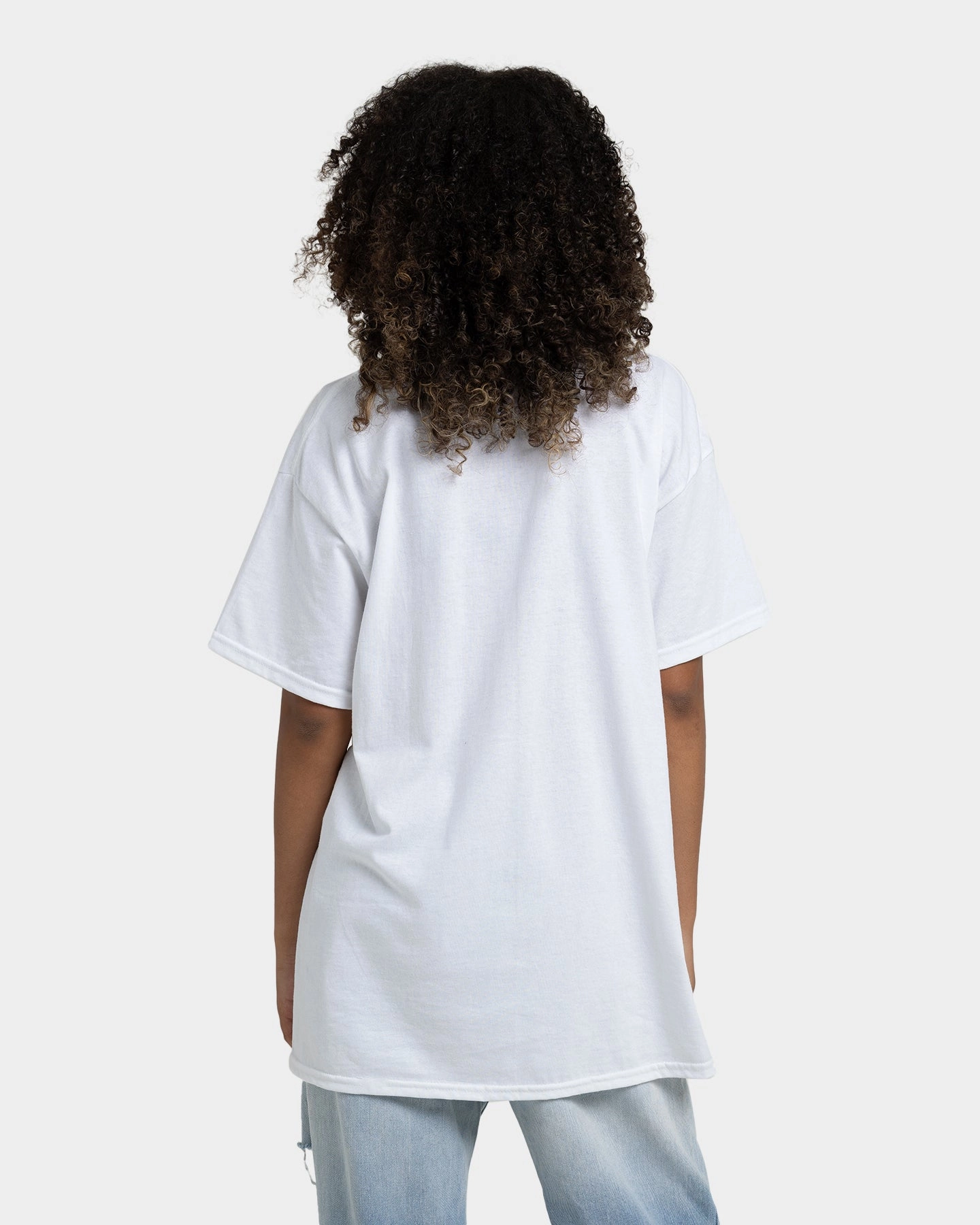 MinimalistStitching Printed design Goat Crew Windy City T-Shirt White