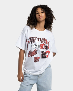 Airflow Mesh Panels Goat Crew Windy City T-Shirt White