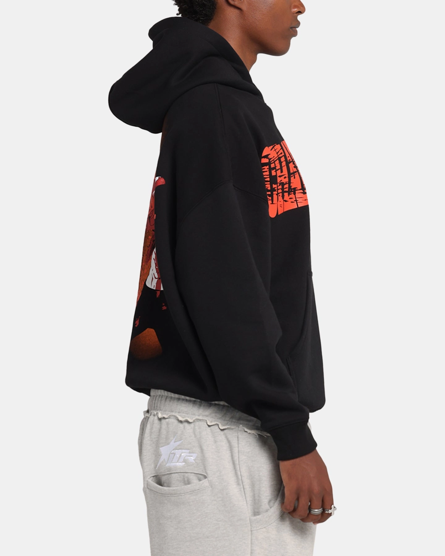 Goat Crew X Chainsaw Man Premium Hoodie Black On-The-Go Style Golf wear