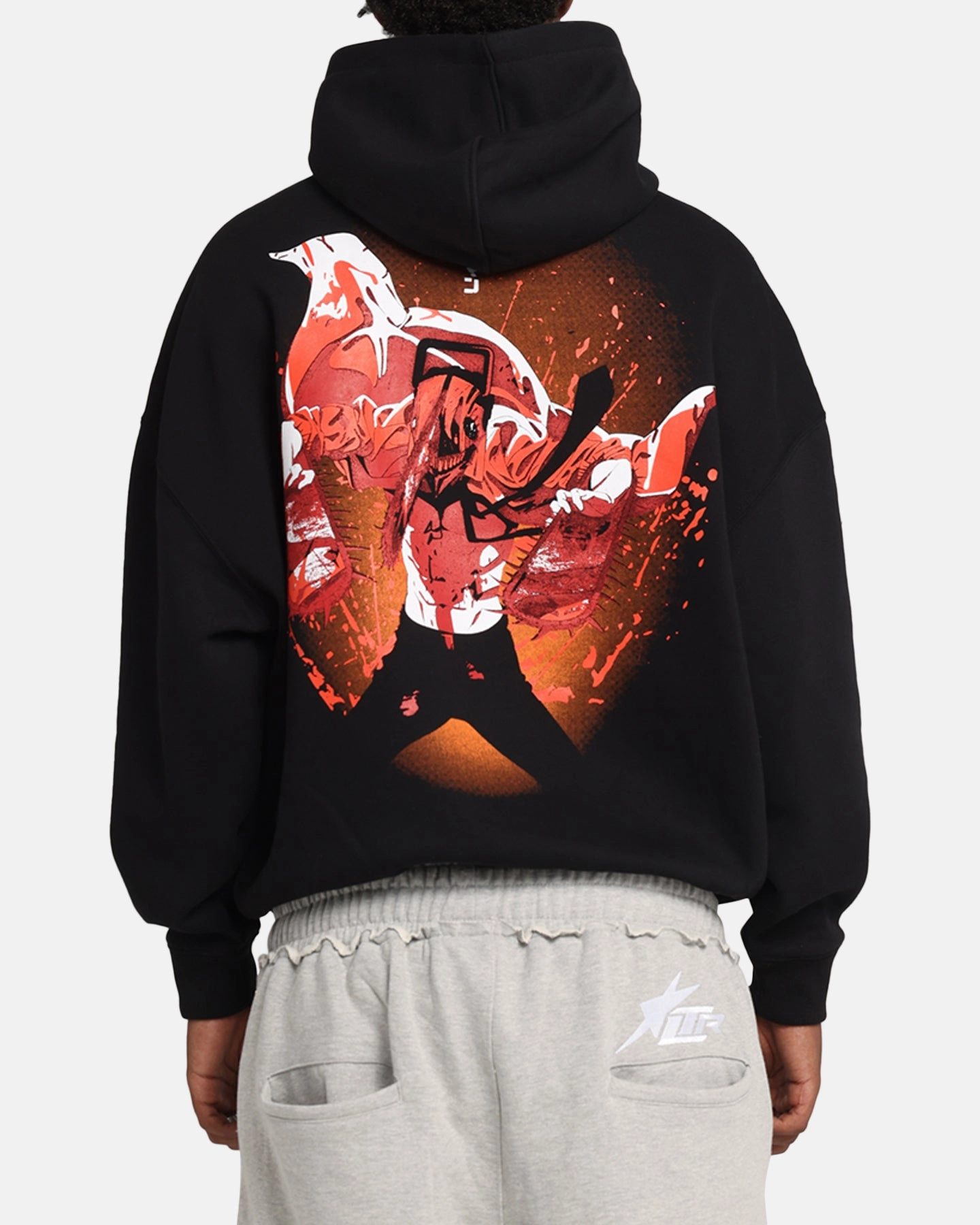 Effortless Comfort Goat Crew X Chainsaw Man Premium Hoodie Black