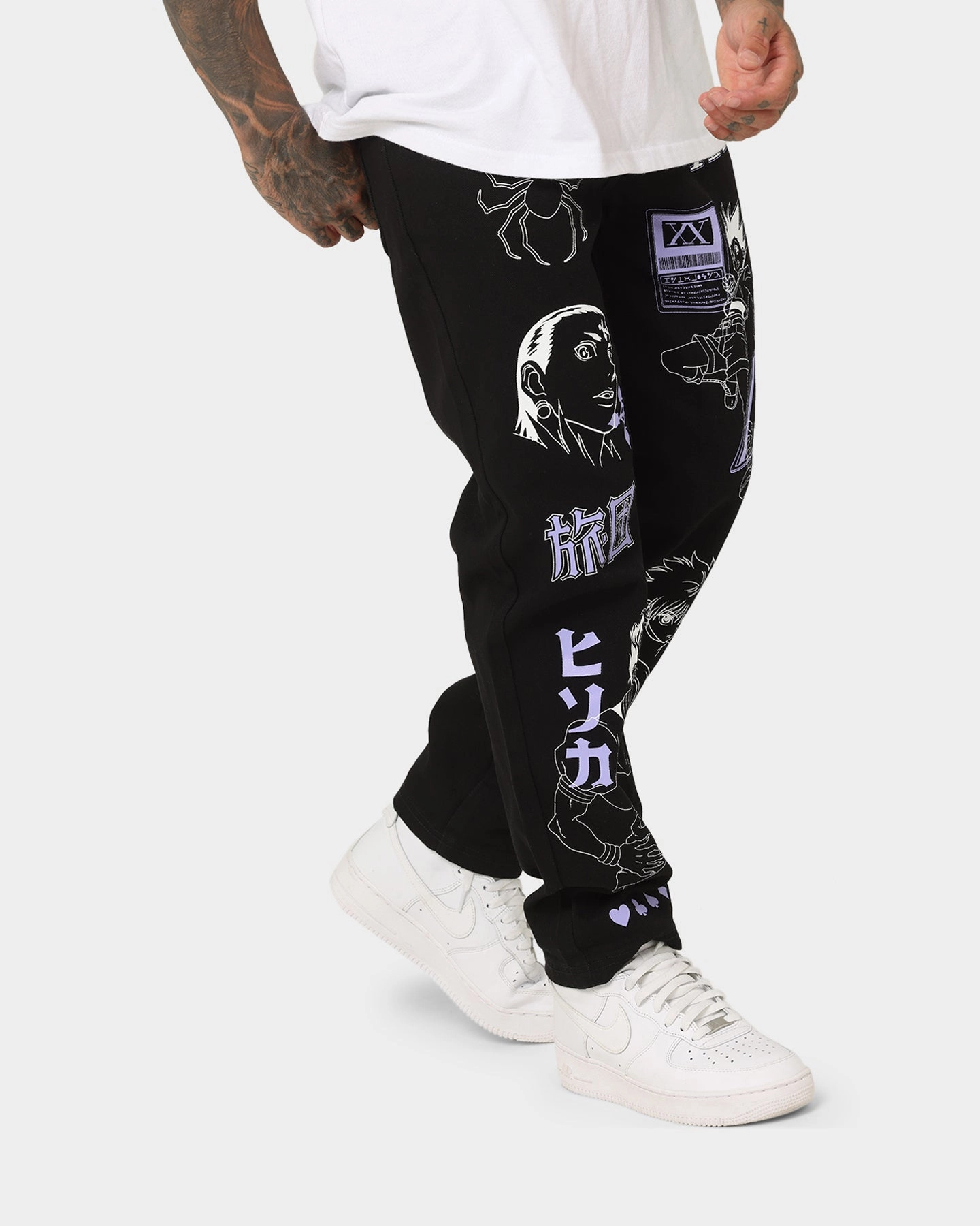 Professional Wear Weekend Warrior Goat Crew X Hunter X Hunter Jeans Vintage Black