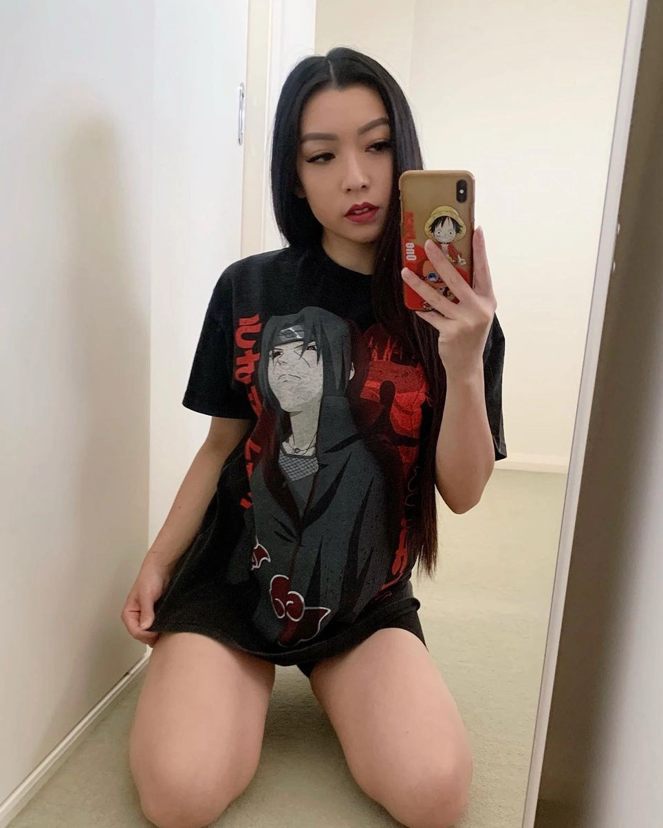 Goat Crew X Naruto Itachi Premium Vintage T-Shirt Vintage Black NonIronTechnology