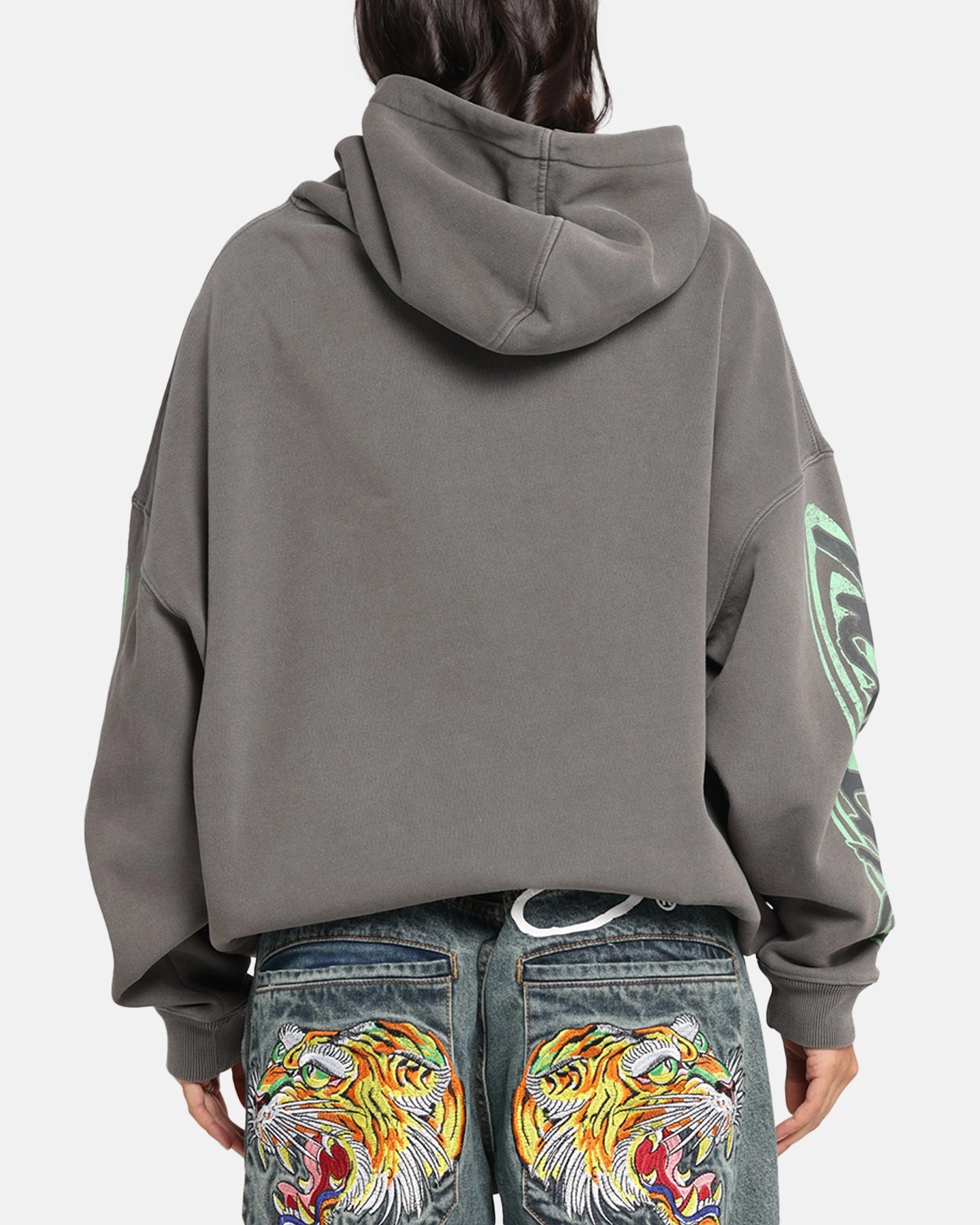 Goat Crew X Naruto Sage Mode Premium Hoodie Washed Charcoal Odor Resistant Coating Everyday Layer