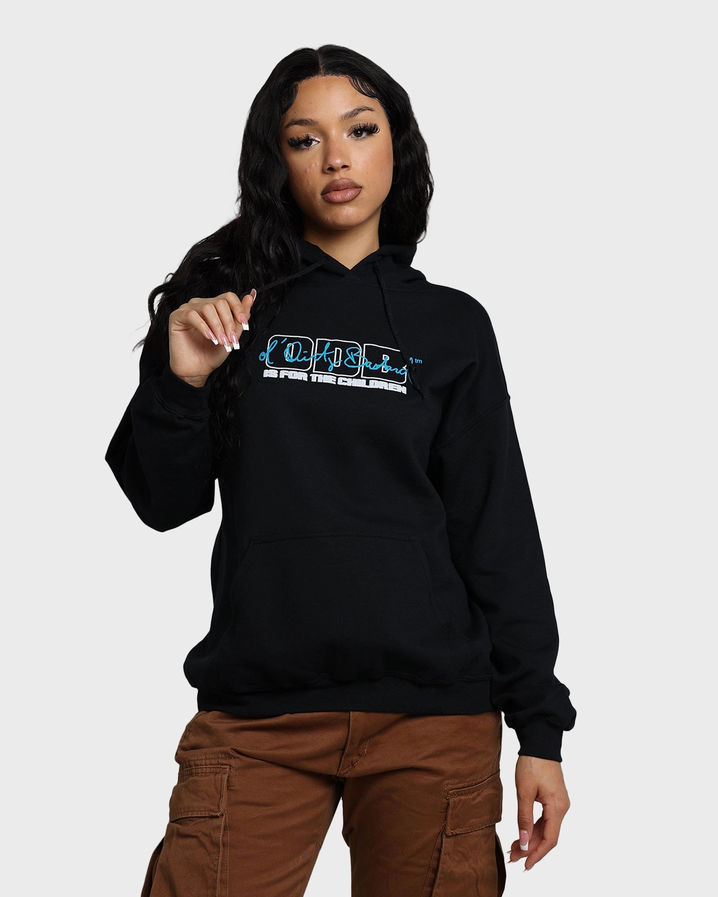 black friday Goat Crew X Ol' Dirty Bastard Children Hoodie Black