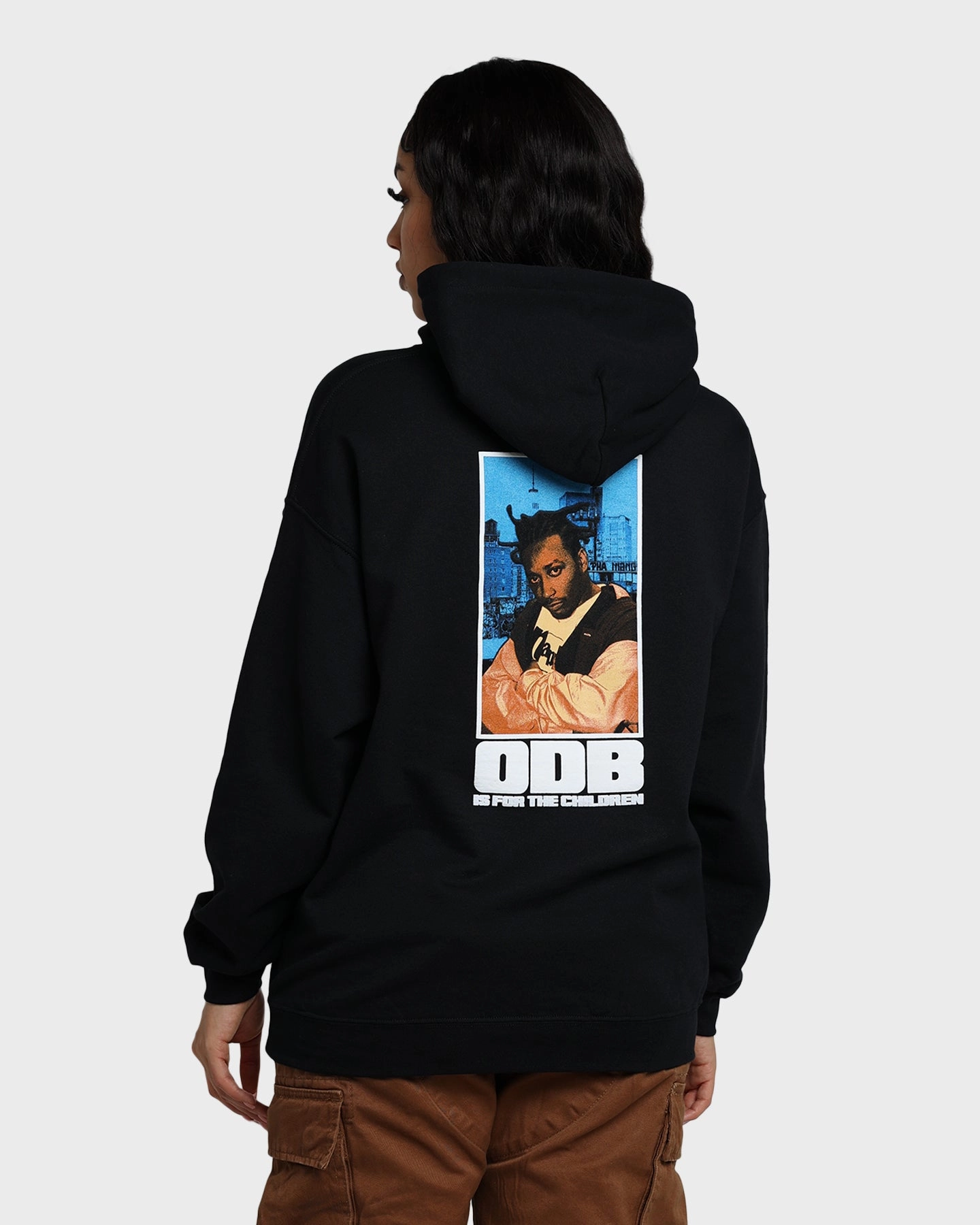 Goat Crew X Ol' Dirty Bastard Children Hoodie Black Comfortable Wear