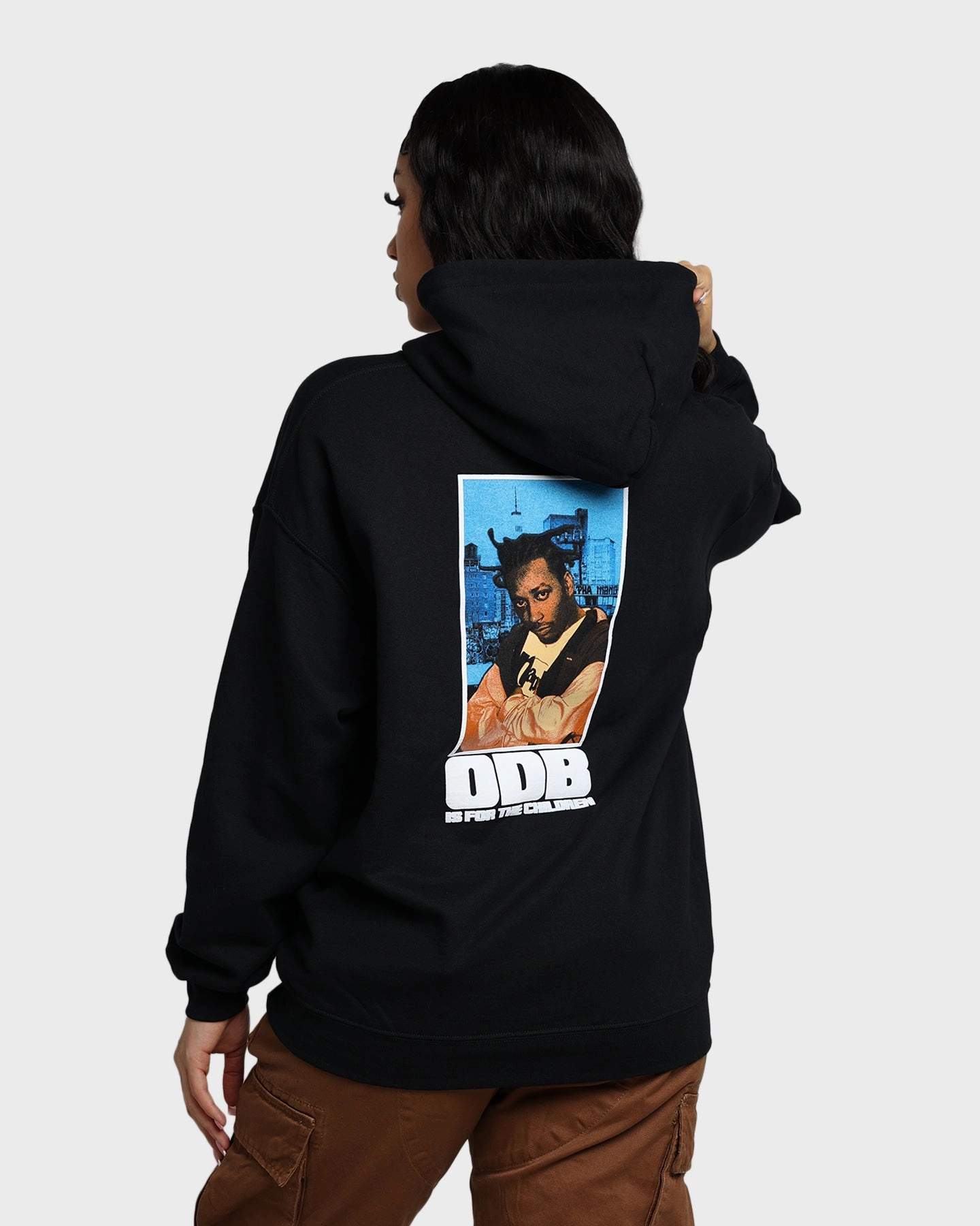 Cool Fit Goat Crew X Ol' Dirty Bastard Children Hoodie Black
