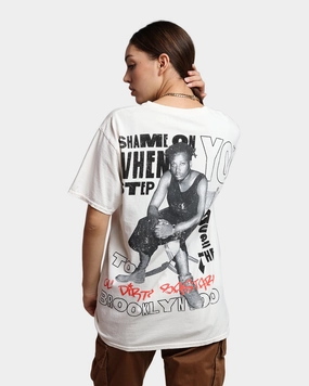 Goat Crew X Ol' Dirty Bastard One Man Army T-Shirt Off White Seamless Edging Self Fabric Tape