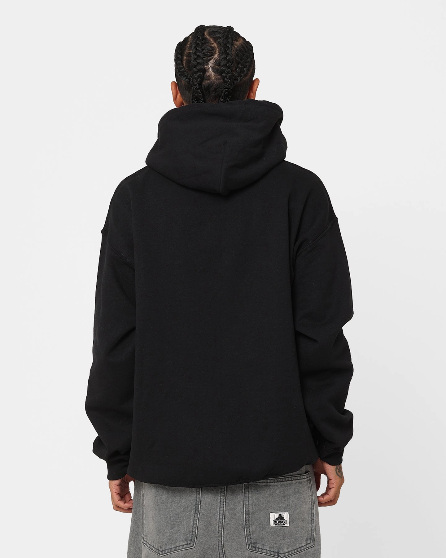 Goat Crew X Rob The Reaper Hoodie Black Wash Sleepwear