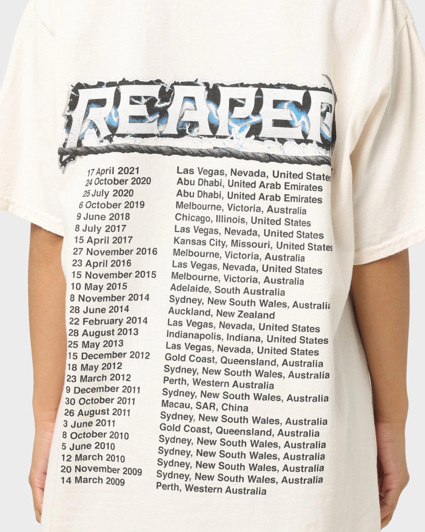 Goat Crew X Robert Whittaker Vintage T-Shirt Off White Casual Essentials