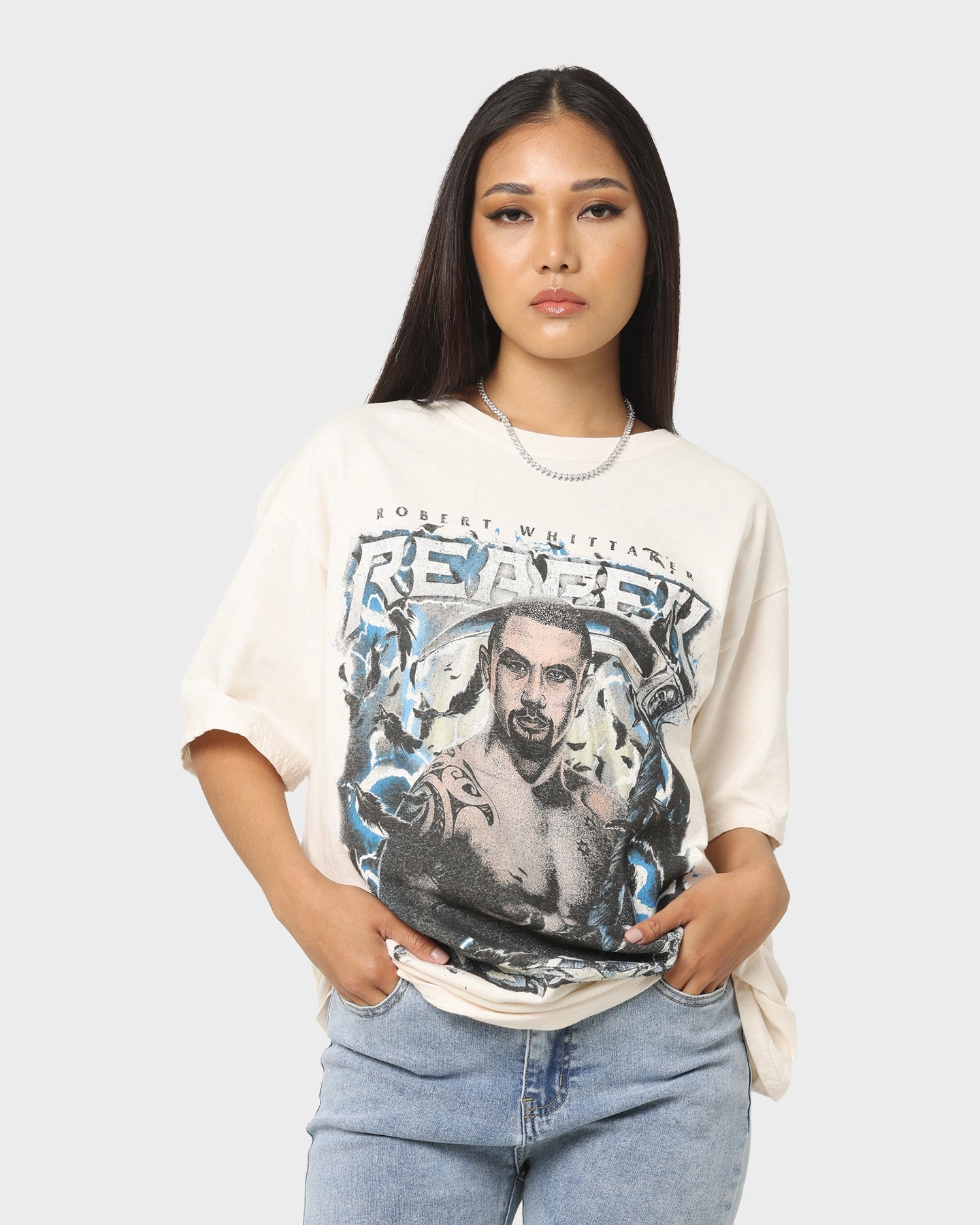 Goat Crew X Robert Whittaker Vintage T-Shirt Off White Urban Style Trend