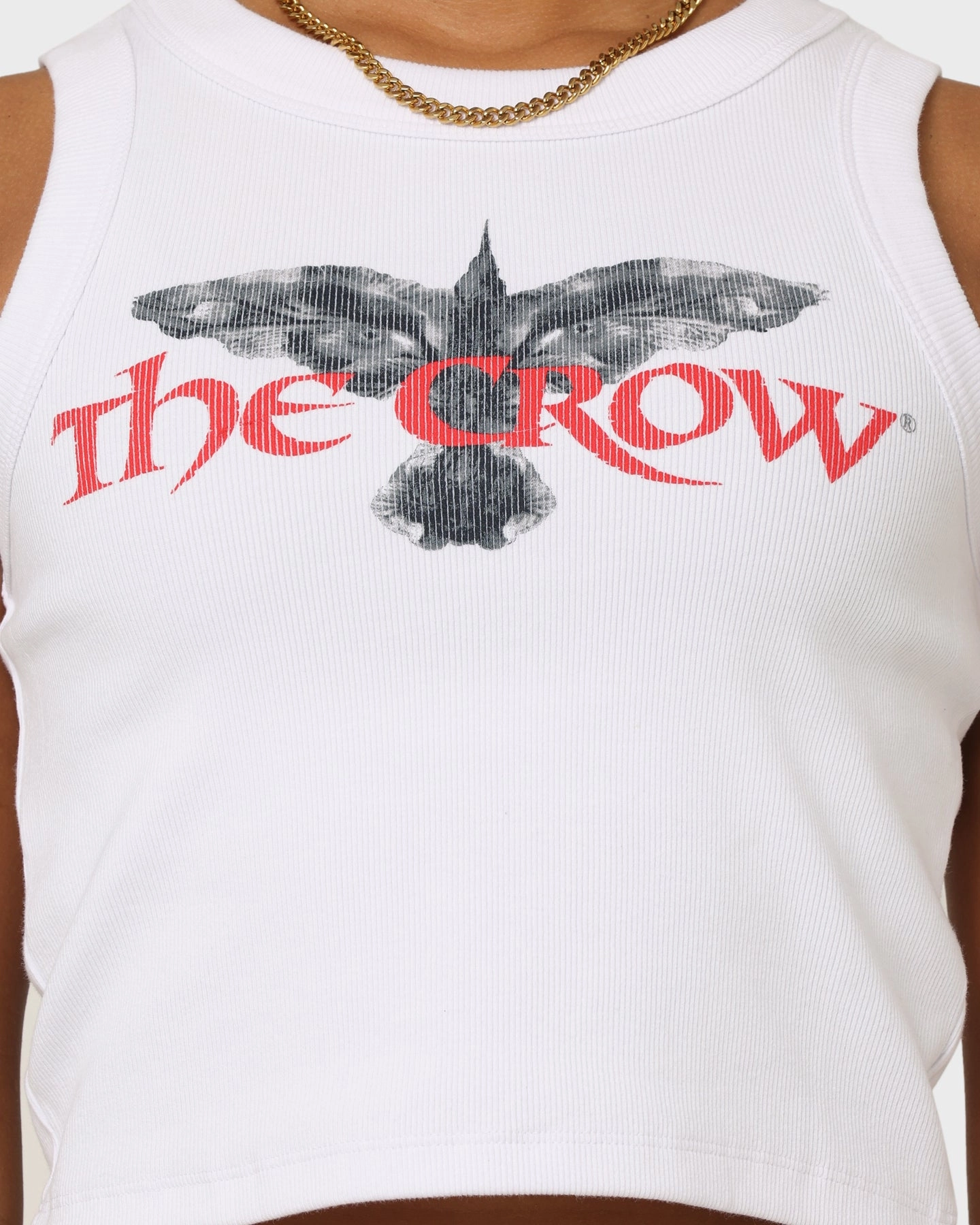 Goat Crew X The Crow Women's The Crow Tank White Durable Stitching