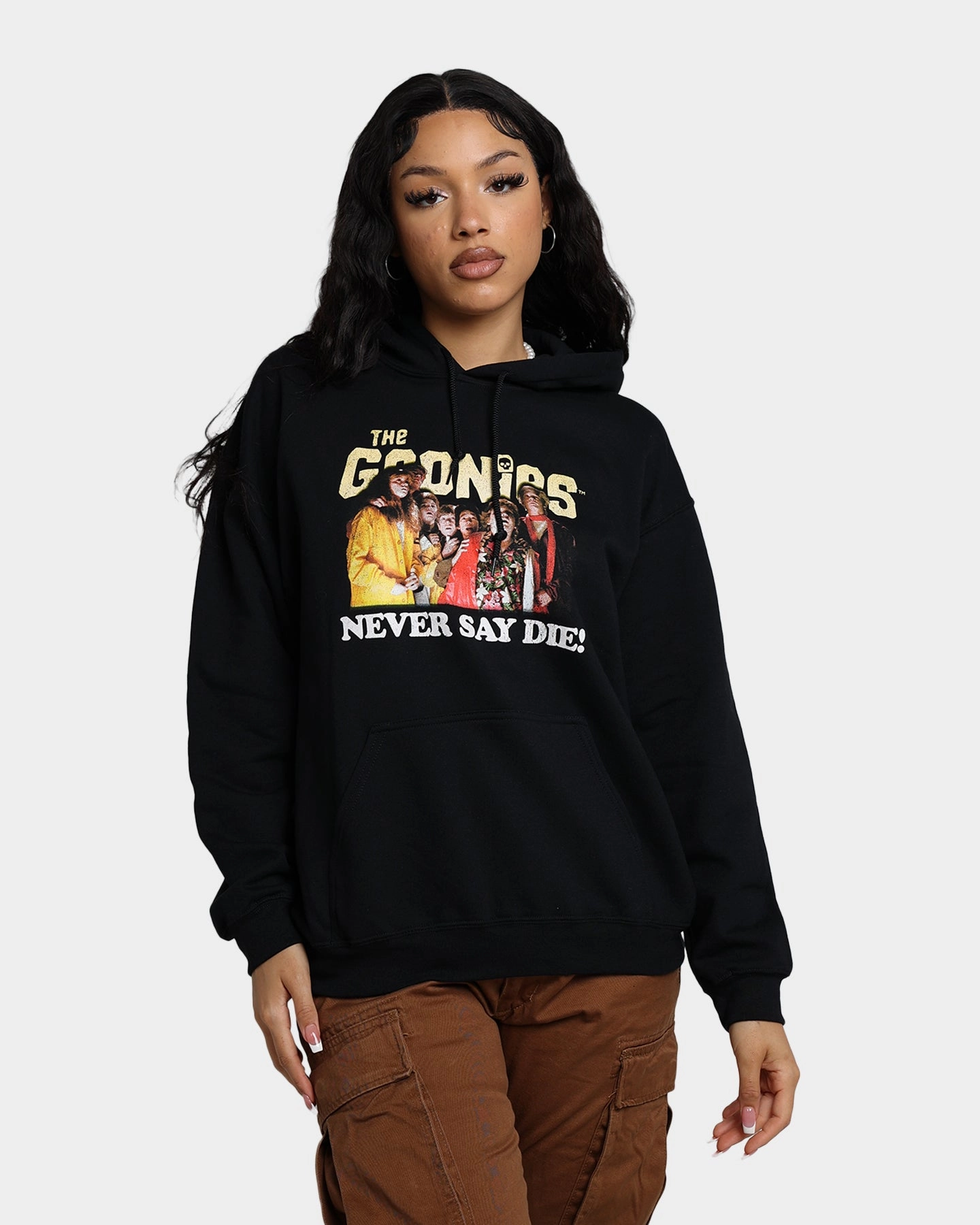 Goat Crew X The Goonies Goonies Hoodie Black Dream Trendy Protection