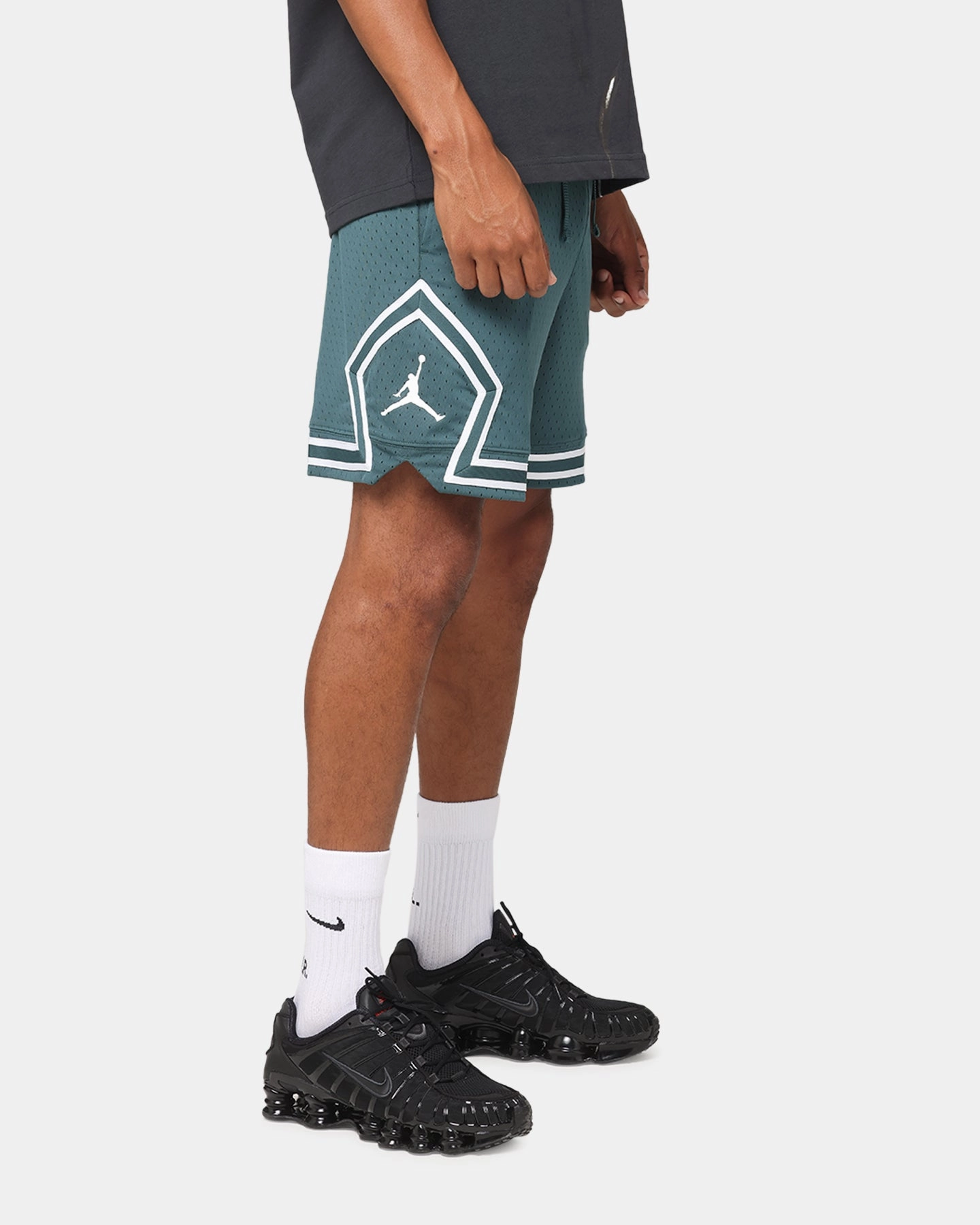 Jordan Dri-Fit Sport Diamond Shorts Oxidized Green/White semi - formal event Stylish Fit