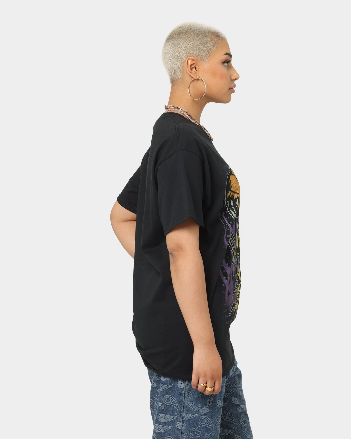 Goat Crew Baller Skeleton T-Shirt Black Prom