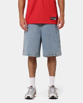 X-Large Bull Denim 91 Shorts Light Blue LaserCutEdging