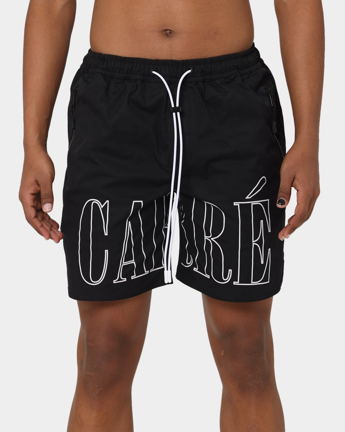 Comfortable Wear Carre Men's Hardi La Plage Shorts Black