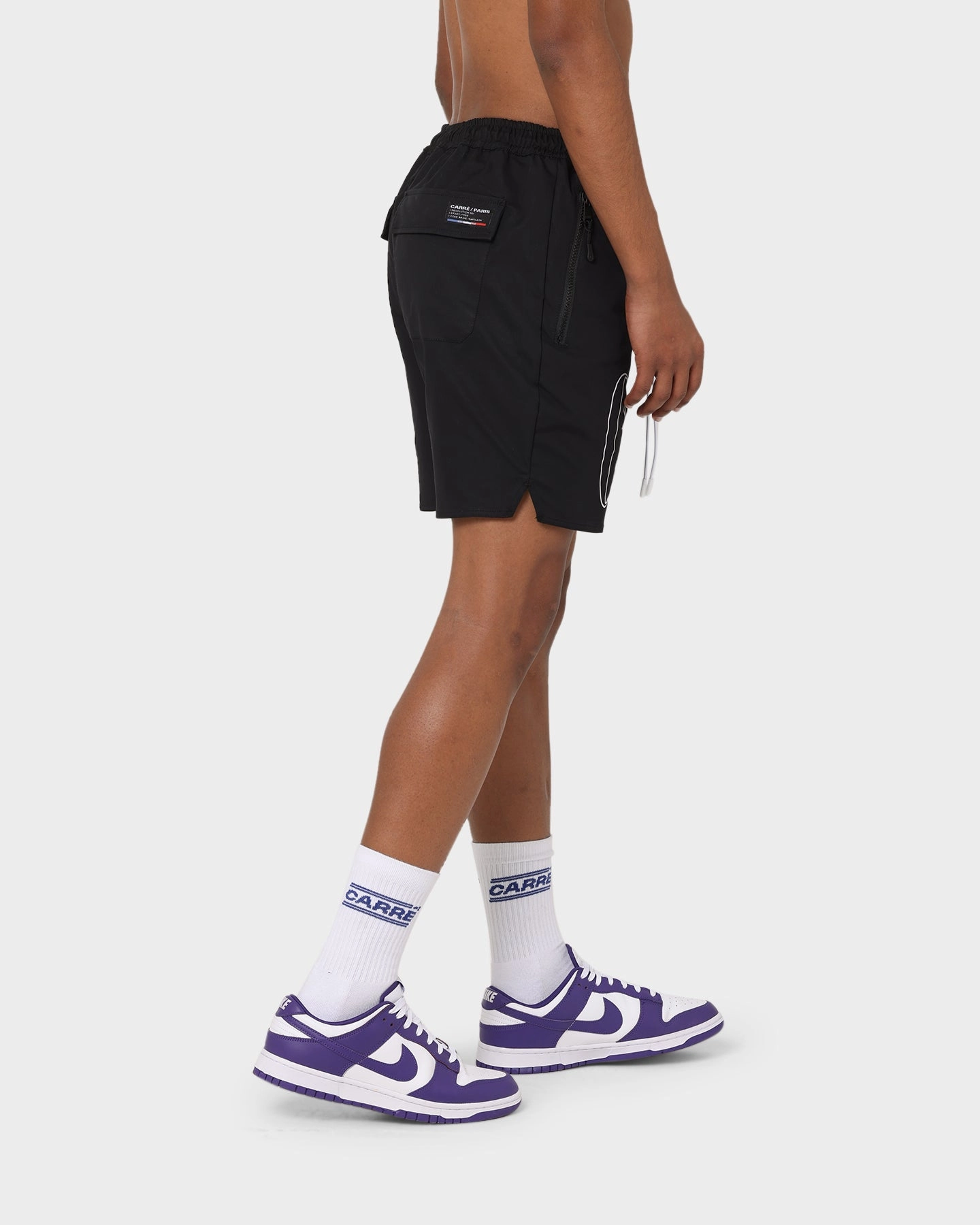 Carre Men's Hardi La Plage Shorts Black UPF Protection Lightweight Material