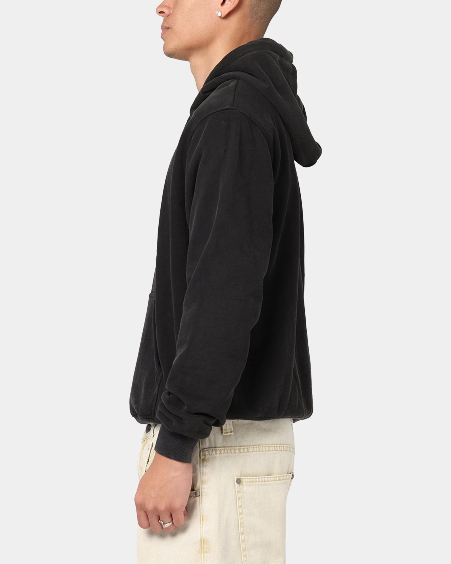 library outfit Flexible Waistband Culture Kings Standard Hoodie Vintage Black