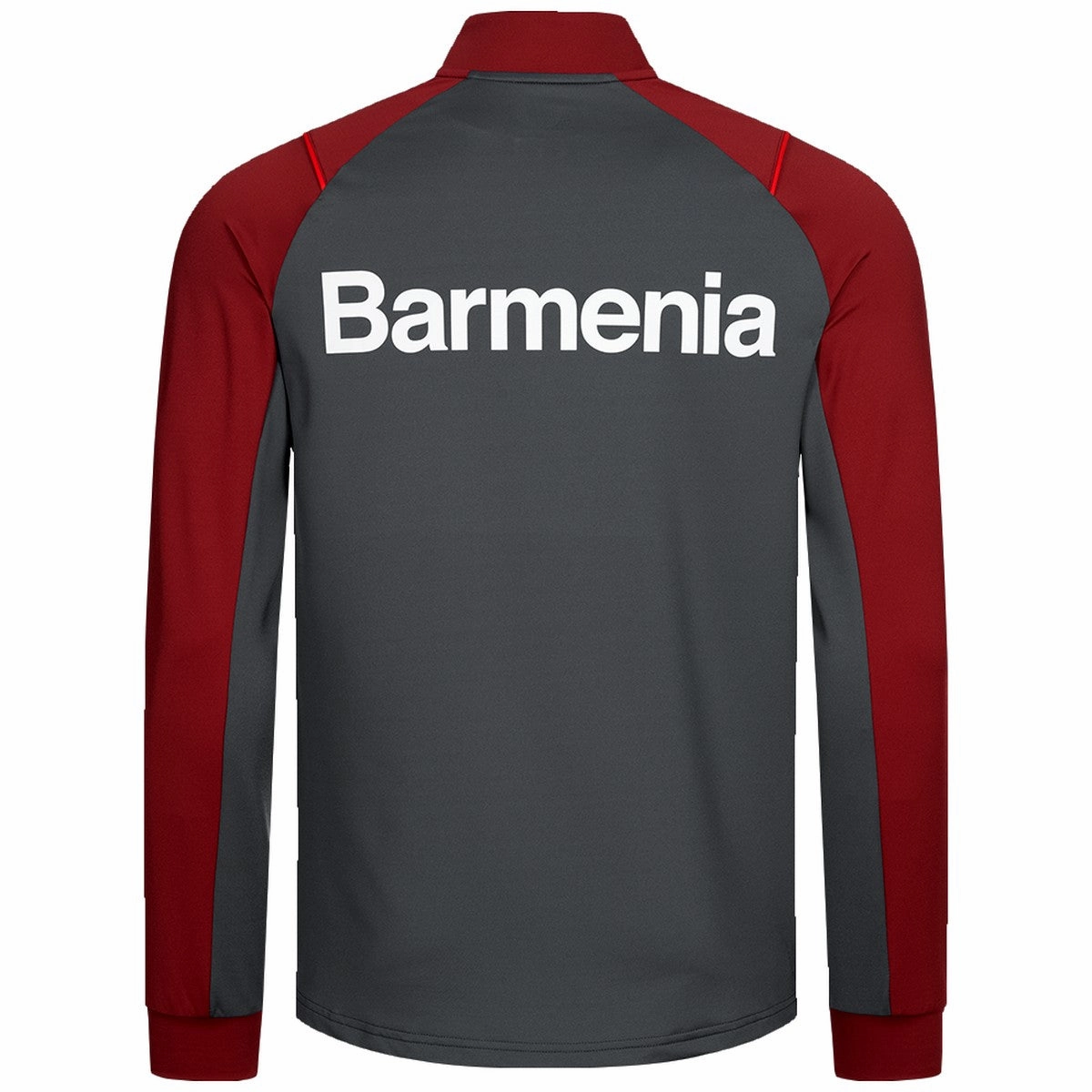Bayer Leverkusen grey training technical sweat top 2022/23 - Castore Stretch Recovery Fabric Horizontal Stability Rails