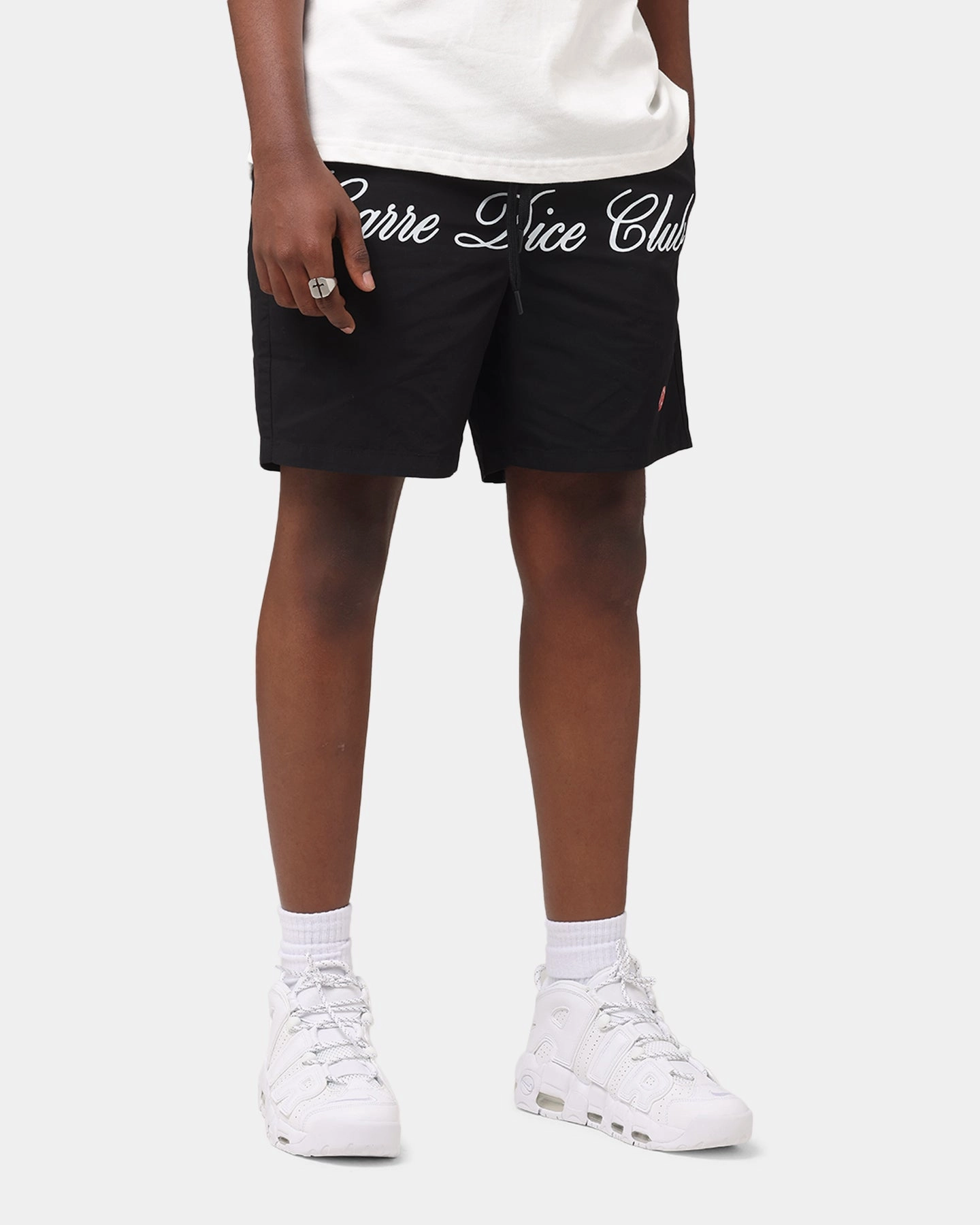 Cool Comfort Carre Dice Club Beach Shorts Black