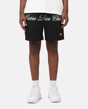 Carre Dice Club Beach Shorts Black Sports Wear Warehouse Work