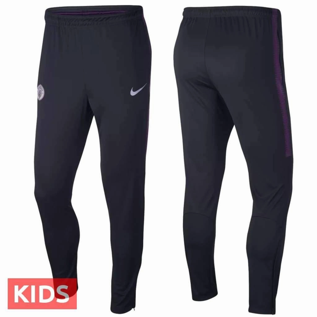 Kids - Manchester City UCL presentation soccer tracksuit 2018/19 - Nike Abrasion Prevention Layer Present