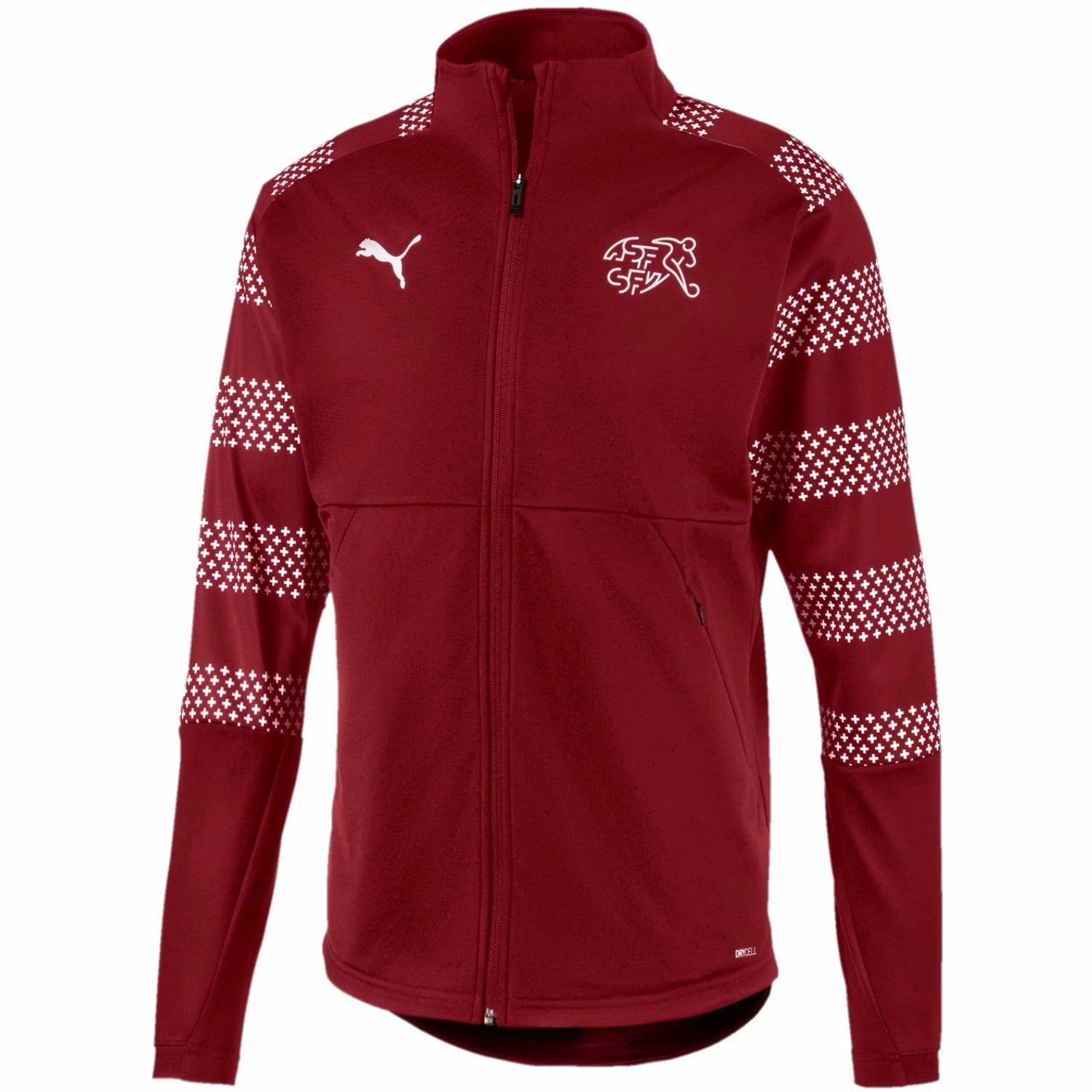 Switzerland pre-match Soccer presentation jacket 2020/21 - Puma Unisex Activewear