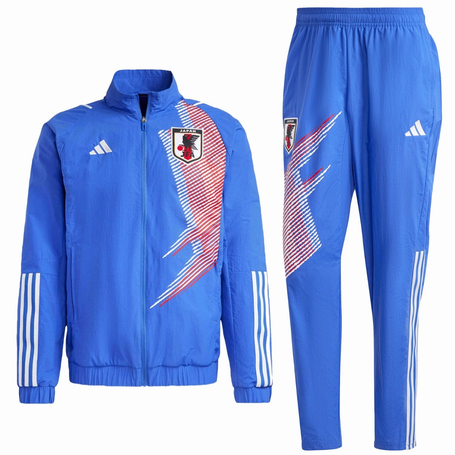 Japan national team presentation Soccer tracksuit 2022/23 - Adidas AntiPilling Treatment