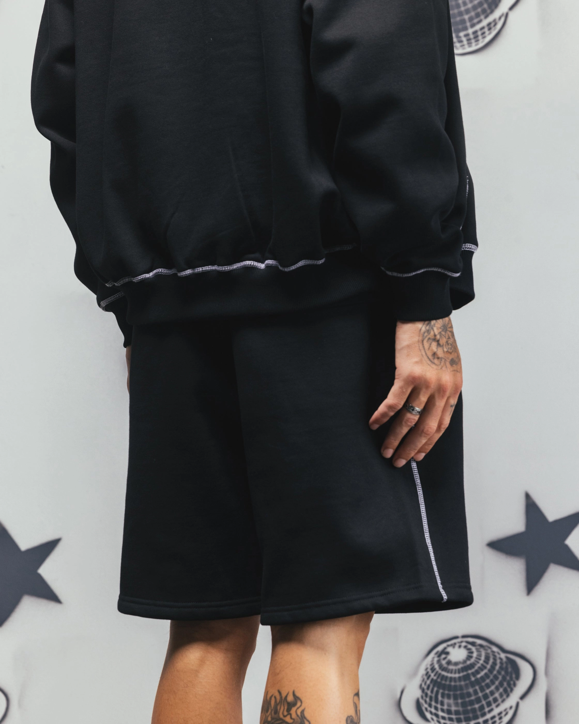 dance clothing Carre Corrupt Sweat Shorts Black