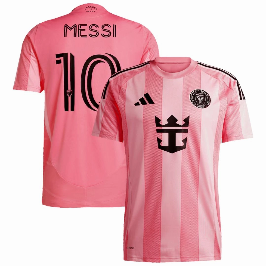 Sublimation Print Ready Inter Miami CF 2025 Home Jersey Messi 10