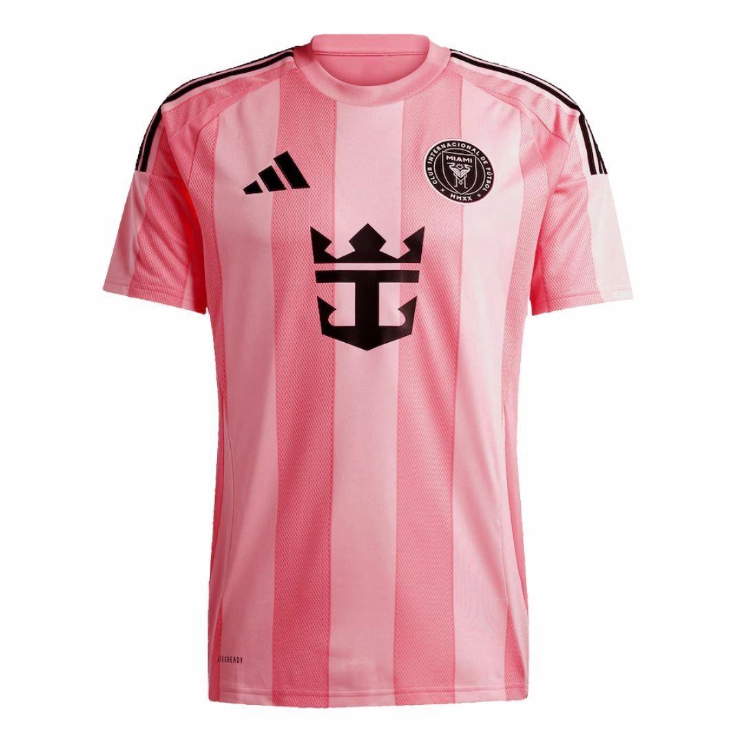 Durable Moisture Management Seamless Knitting Inter Miami CF 2025 Home Jersey Messi 10